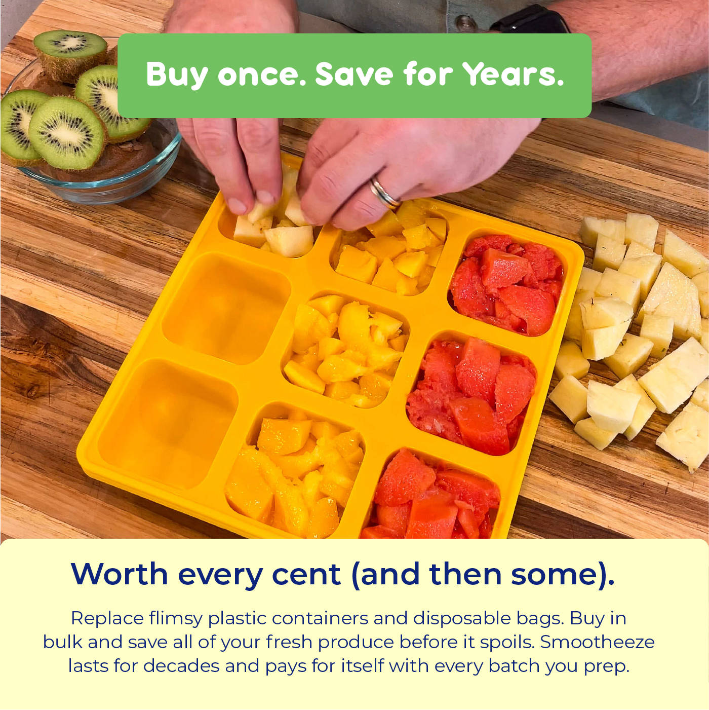Banana Silicone Freezer Tray