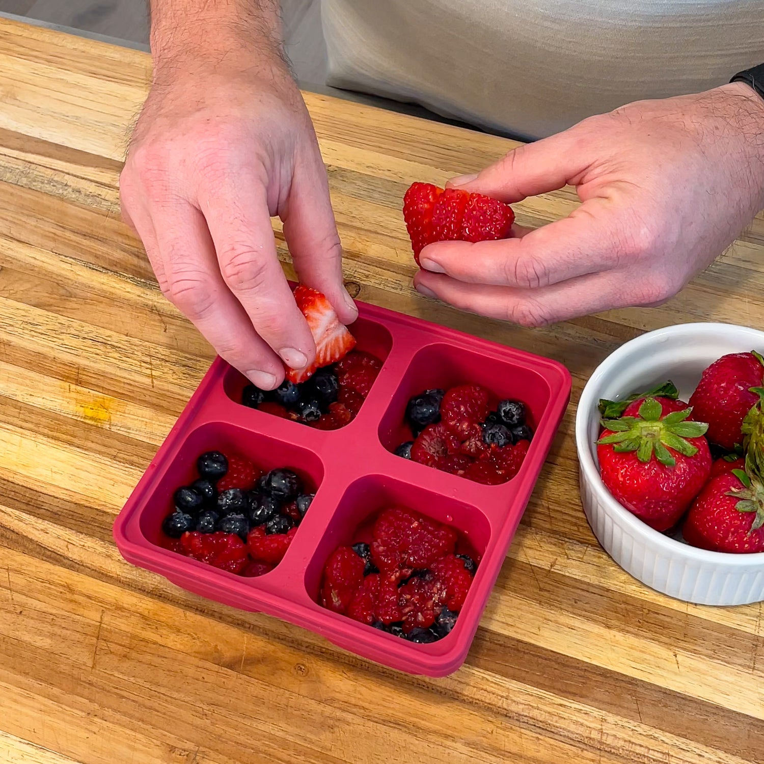 Half Cup Freezer Tray - Mini