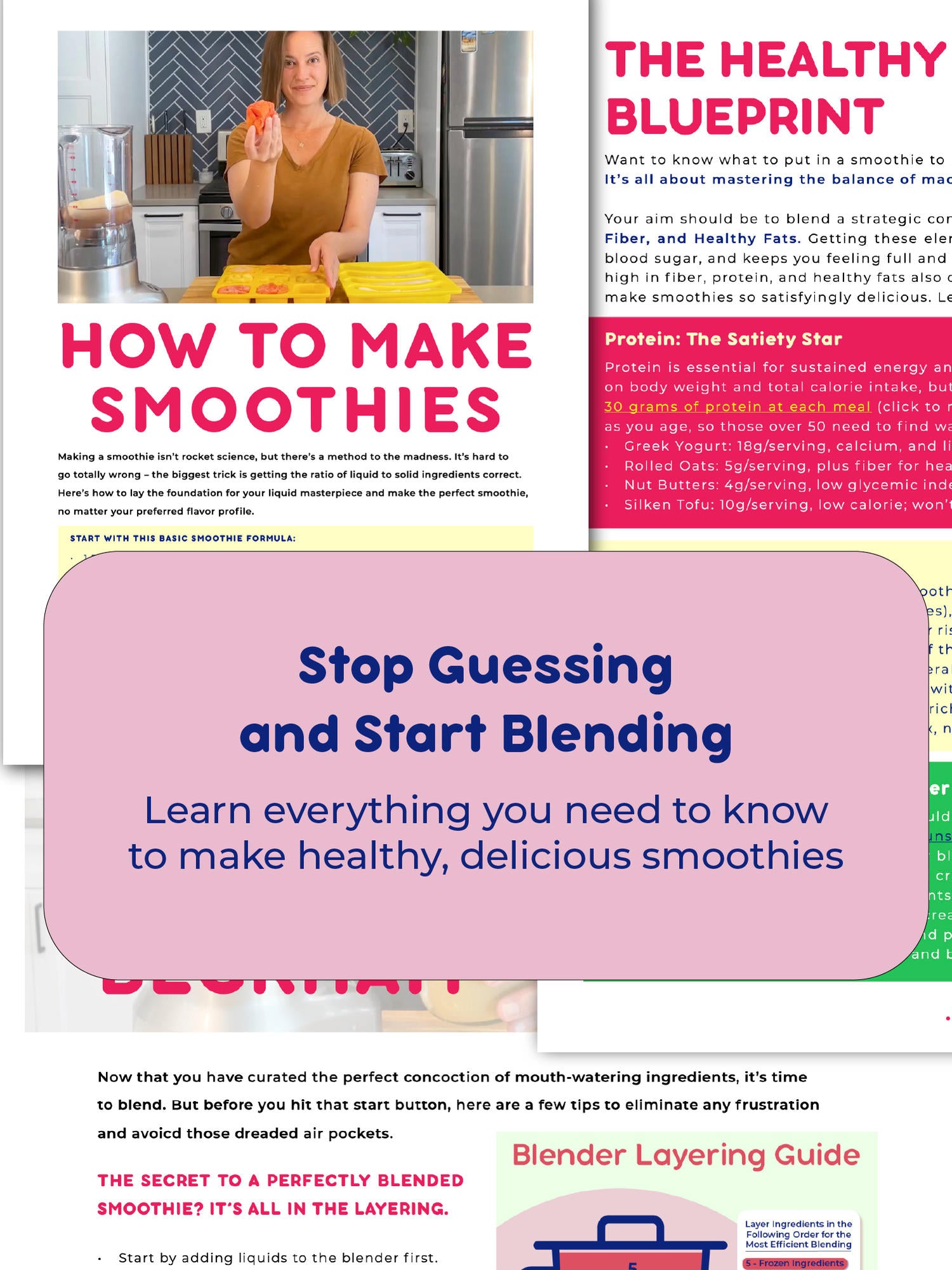 ebook: The Ultimate Guide to Making Smoothies featuring 30 Timeless Recipes