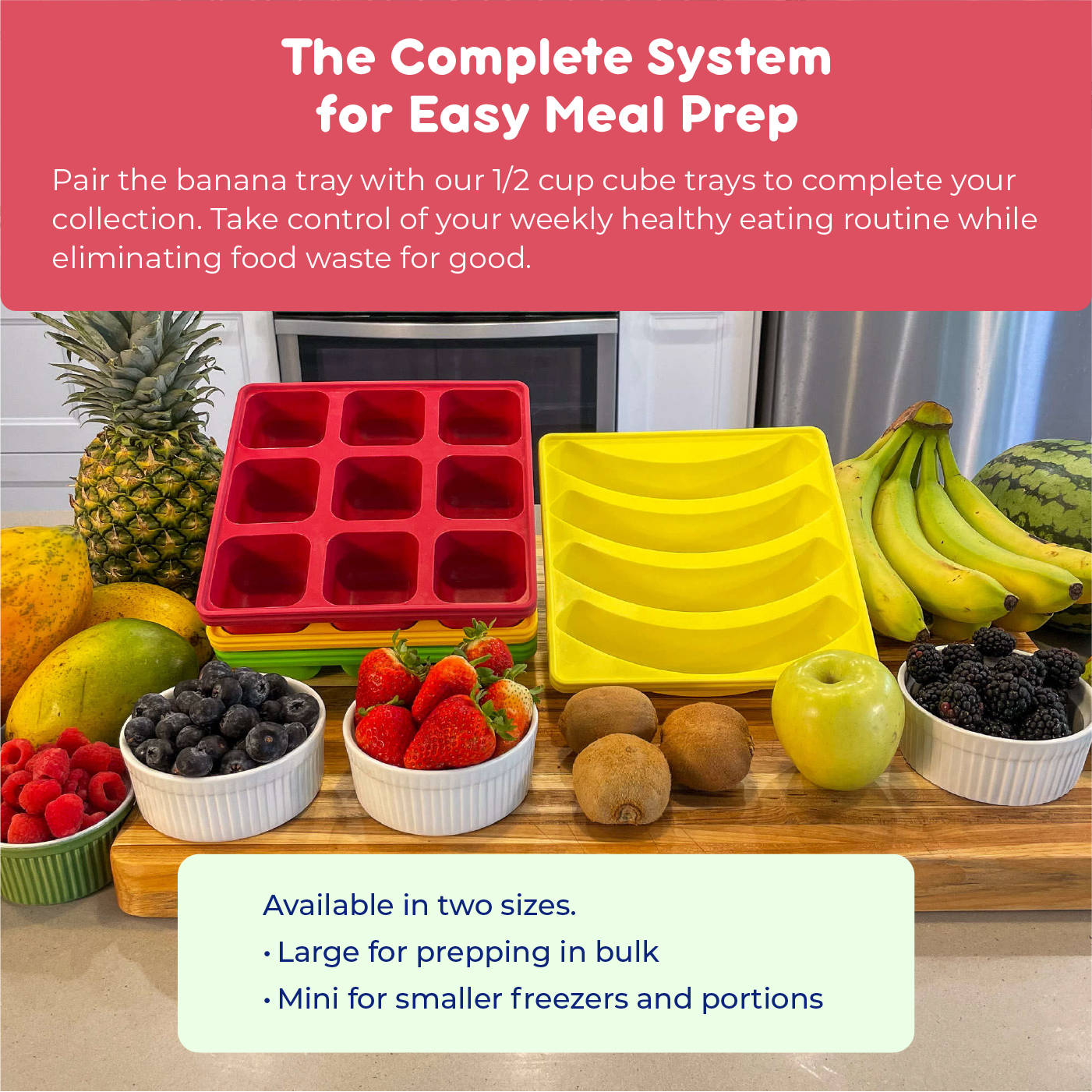Banana Silicone Freezer Tray